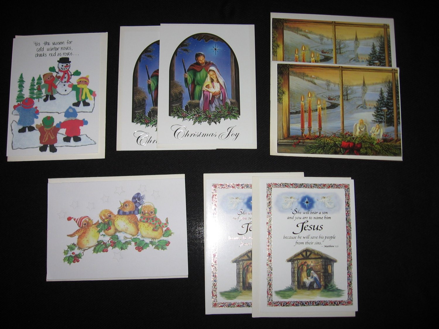 St Joseph’s Indian School CHRISTMAS CARDS Set of 8 with Envelopes