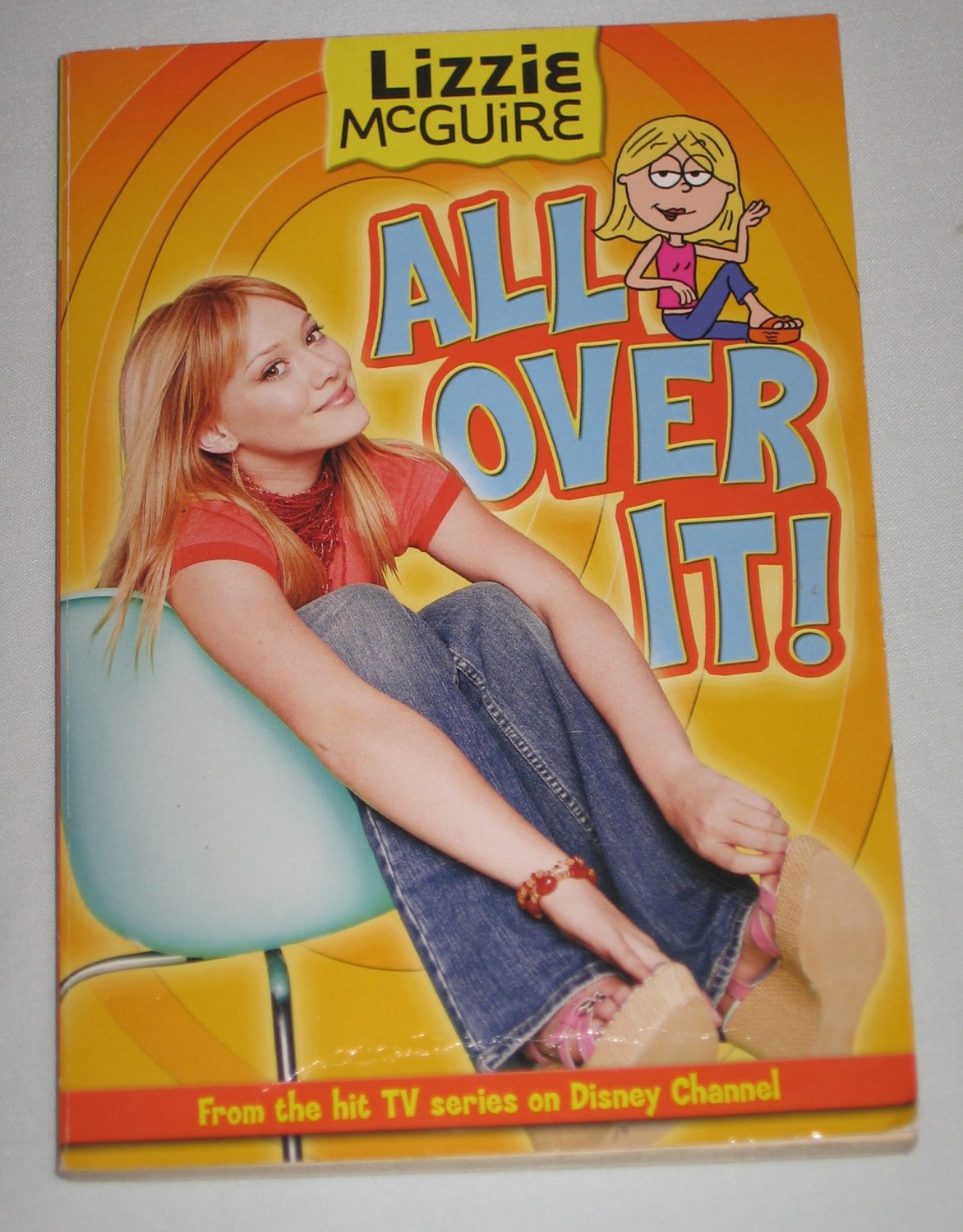 Lot of 2 Lizzie McGuire Books A Very Lizzie Christmas and All Over It ...