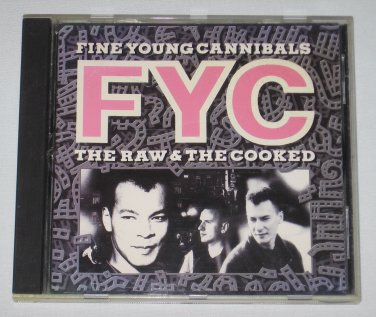 Fine Young Cannibals The Raw & the Cooked 1989 Music CD IRS MCA Record Label