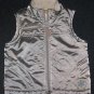 The Kids Source TKS Snowflake Fleece Winter Vest Shiny Silver Size 12 Months
