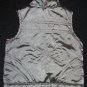 The Kids Source TKS Snowflake Fleece Winter Vest Shiny Silver Size 12 Months