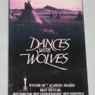 Dances with Wolves Kevin Costner 1990 VHS Factory Sealed Orion Video NEW 023568087689