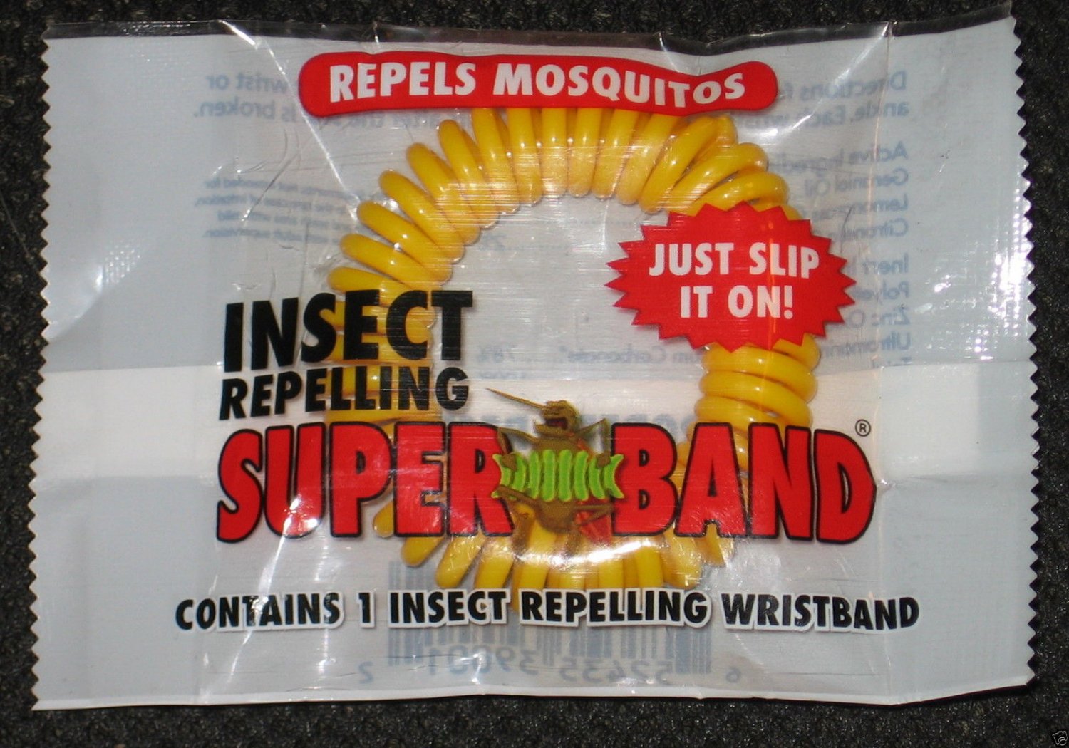 Insect Bug Repelling SuperBand Wristband Citronella Repels Mosquitos NEW