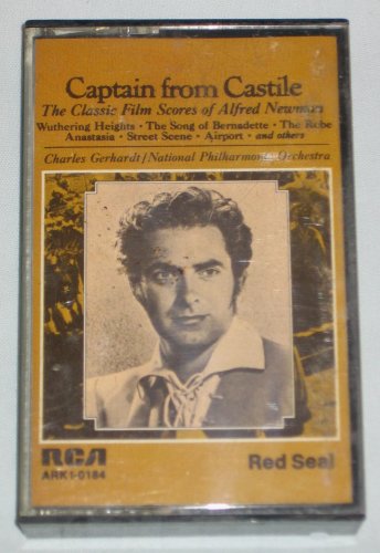 Captain from Castile Alfred Newman Gerhardt National Philharmonic Cassette 1973 RCA ARK1-0184