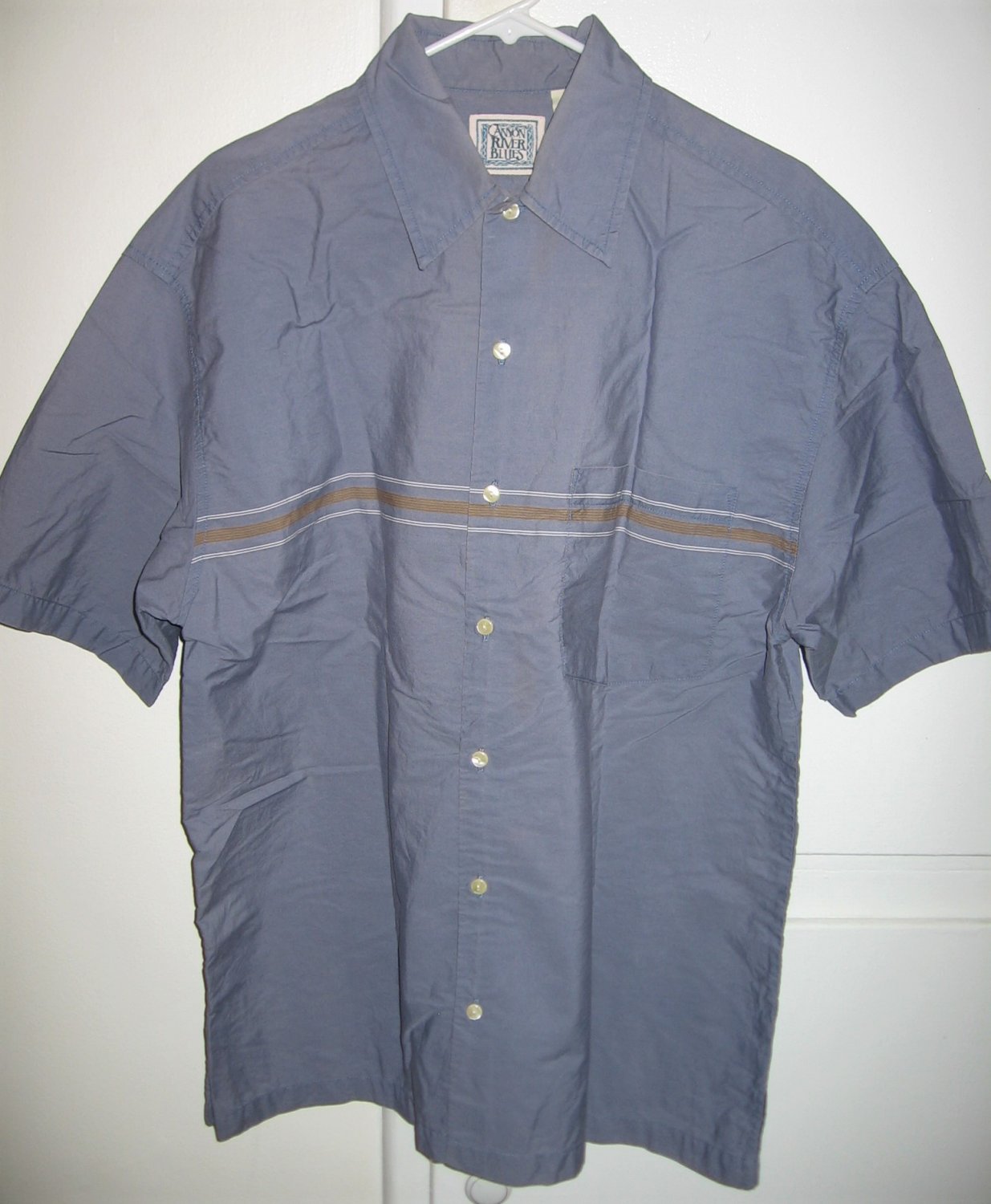 Canyon River Blues Mens Short Sleeve Button Down Shirt Size Medium M ...