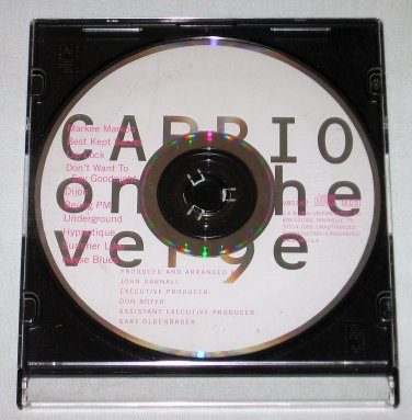Cabrio: On The Verge CD by John Darnall Guitar Jazz Instrument Music