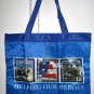 Veterans of Foreign Wars Helping Our Heroes Reusable Vinyl Tote Bag NEW