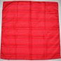 Vintage Scarf Red with Tiny White Polka Dots 21 x 21 Square Womens Scarves