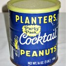 Vintage Planters Cocktail Peanuts Tin Can Party Pack 16oz (1 lb) Empty Mr Peanut