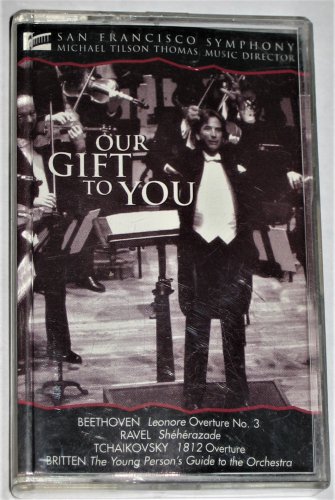 San Francisco Symphony Michael Tilson Thomas Cassette Tchaikovsky Beethoven Britten Ravel