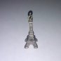 Paris France Eiffel Tower 3D Charm Pendant 1-1/2 inches tall