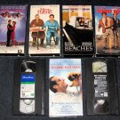 Lot of 7 VHS Movies Beaches Meet Parents Sound Music Tommy Boy Picture Perfect Comedy Drama Romance