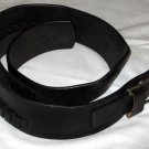 Vintage Viking Ammo Gun Belt Black Size 38L Handmade in Mexico 8026