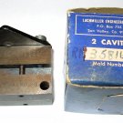 Vintage LachMiller Bullet Mold 358 160 RN Double Cavity with Original Box