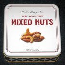 R.H. Macy & Co. MIXED NUTS in Holiday Festive Gift Tin 14oz Macy's Exclusive