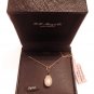 R.H. Macys & Co Cultured Freshwater Pearl Claw Pendant Necklace 14KY Jewelry NEW with TAGS