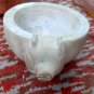 Mortar and Pestle Set with Very Cute Piggy Face, Grinding Spices, Kitchen Gadget,