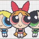 power puff girls cross stich pattern