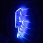 Blue Lightning Bolt LED Neon Sign, Lightning Wall Light