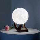 White Moon Lamp, 3D White Moon Lamp, Moon Night Light