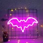 Pink Bat LED Neon Sign, Bat Neon Wall Light
