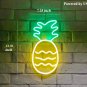 Yellow Pineapple LED Neon Sign, Pineapple Neon Wall Light