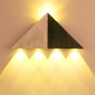 Warm White Triange Wall Lamp, Warm White Triangle Wall Light
