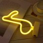 Warm White Music Note LED Neon Lamp, Music Note Neon Lamp, White Desk Lamp