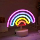Rainbow LED Neon Lamp, Rainbow Neon Lamp, Rainbow Desk Lamp