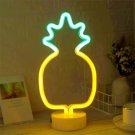 Pineapple LED Neon Lamp, Pineapple Neon Lamp, Yellow Desk Lamp