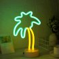 Palm Tree LED Neon Lamp, Palm Tree Neon Lamp, Green Desk Lamp