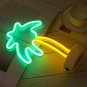 Palm Tree LED Neon Lamp, Palm Tree Neon Lamp, Green Desk Lamp
