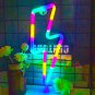 Rainbow Lightning Bolt LED Neon Sign, Lightning Wall Light