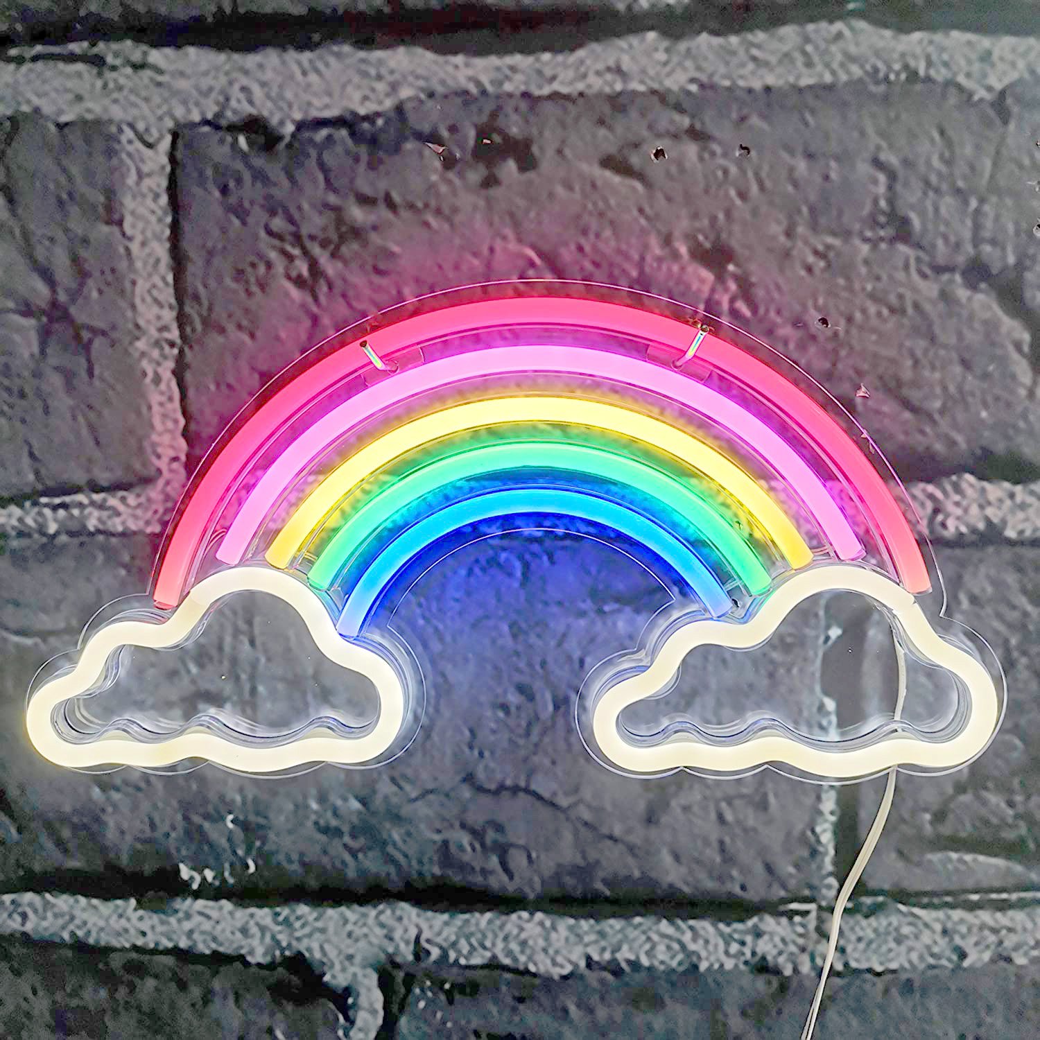 Rainbow LED Neon Sign, Rainbow Neon Wall Light
