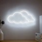 White Double Cloud LED Neon Sign, Cloud Neon Wall Light