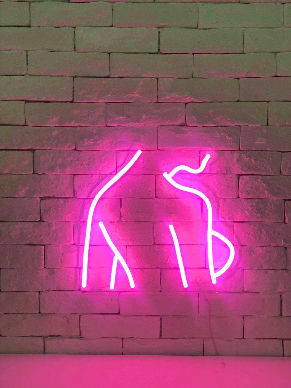Pink Girl Back Led Neon Sign Pink Girl Neon Sign Pink Neon Wall Light 5067