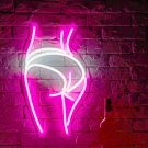 Pink Goddess LED Neon Sign, Pink Girl Neon Sign, Pink Neon Wall Light