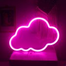 Pink Cloud LED Neon Sign, Cloud Neon Lamp, Pink Wall Light