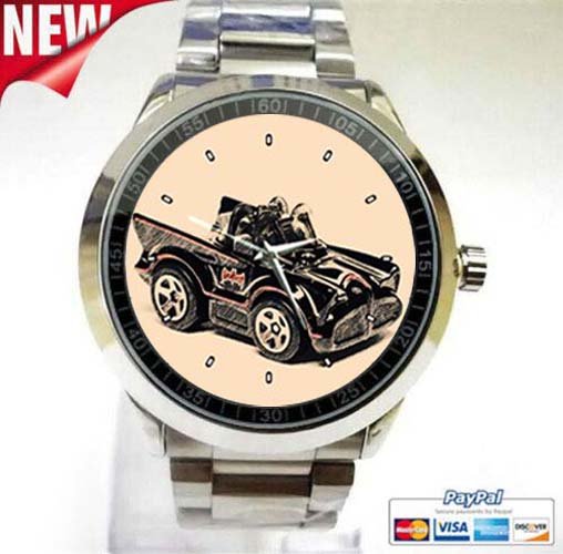 Best Limited! Classis Batmobile Tooned Sport Metal Watch Special For Gift
