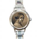 Madam C.J. Walker Round Italian Charm Watch Special For Gift