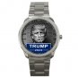Trump Black Leather Strap Watch Special For Gift