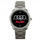 Best Limited! Audi Logo Sport Metal Watch Special For Gift