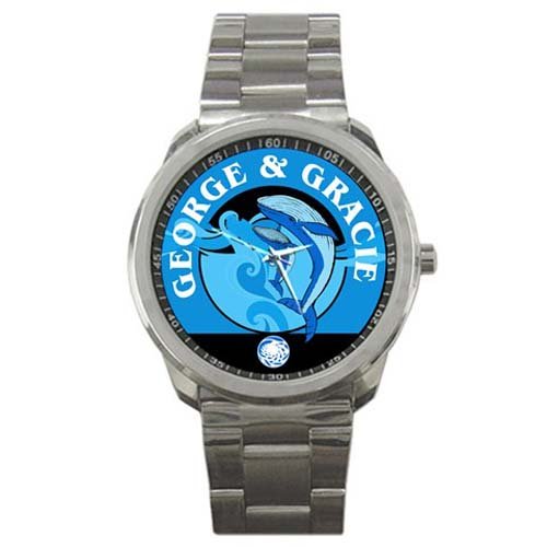 George And Gracie (Cetacean Institute) Star Trek IV The Voyage Home Sport Metal Watch