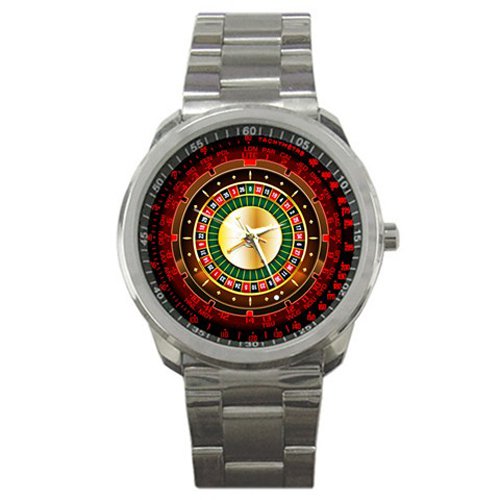 Best Limited! Casino Roulette Style Watch Special For Gift