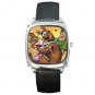 Scooby Doo vs Courage The Cowardly Dog Unisex Square Watch Special For Gift
