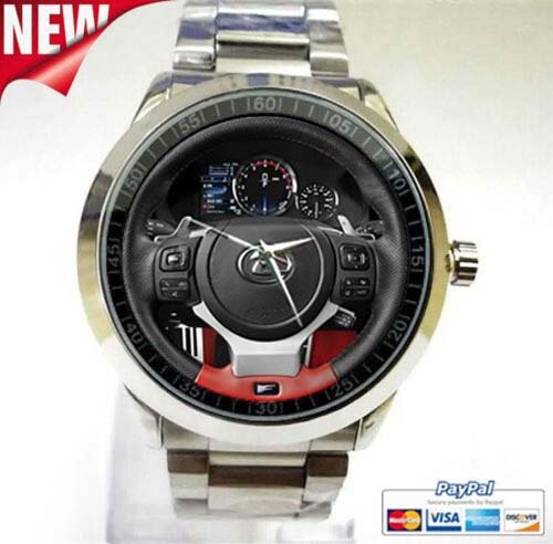 Best Limited! Lexus RC F Fuji Speedway Edition Coupe Steering Wheel Metal Watch Special For Gift