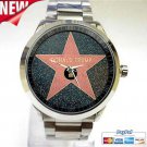 Star Of Fame Donald Trump 2024 Unisex Sport Silver One Size Metal Watch