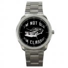 Best Limited! I'm Not Old I'm Classic Black Custom Metal Watch Special For Gift