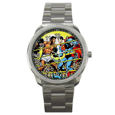 Muhammad Ali VS Superman Metal Watch Special For Gift