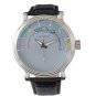 new Rare Jeep Arctic Wrangler Speedometer Black Leather Strap Watch